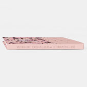 Peach Romance bruiloft Gastenboek (Rug)