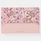 Peach Romance bruiloft Gastenboek (Achterkant)