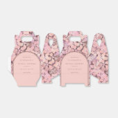 Peach Romance Vrijgezellenfeest Bedankdoosjes (Uitgevouwen)