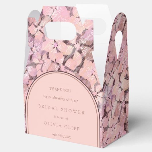 Peach Romance Vrijgezellenfeest Bedankdoosjes (Geopend)