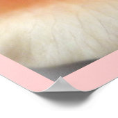 Peach Roos Abriot Rozen Flowers Floral Foto Poster (Hoek)