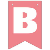 Peach Roos Bud Peachy Coral Wedding Vlaggetjes (Eerste vlag)