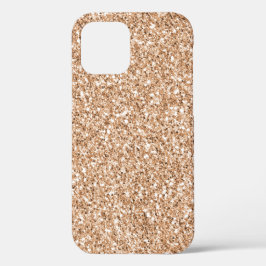 Peach Roos Gold Blush Glitter Glitz    Case-Mate iPhone Case