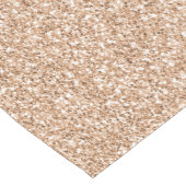 Peach Roos Gold Blush Glitter Glitz       Medium Tafelloper (Hoek)