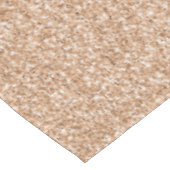 Peach Roos Gold Blush Glitter Glitz         Tafelkleed (Gekanteld)