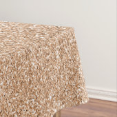 Peach Roos Gold Blush Glitter Glitz         Tafelkleed (Voorbeeld)