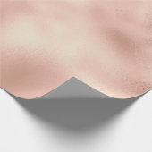 Peach Roos Gold Cadeaupapier (Hoek)