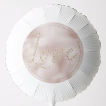 Peach Roos Gold Glitter Luxe Love