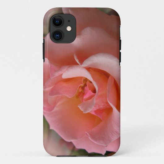 Peach Roos iPhone 5 Hoesje Wildlflower iPhone case (Achterkant)