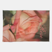 Peach Roos Kitchen Towel Theedoek (Horizontaal)