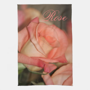 Peach Roos Kitchen Towel Theedoek