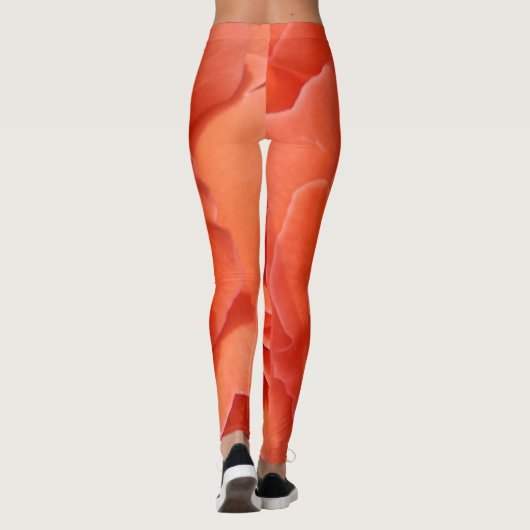 Peach Roos Leggings (Achterkant)