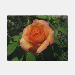 Peach Roos Oranje Floral fotografie Deurmat
