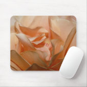 Peach Roos Petals mousepad Muismat (Met muis)