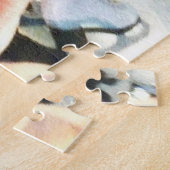 Peach Rosette Jigsaw Puzzle Legpuzzel (Zijkant)