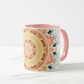 Peach Rosette Mok (Voorkant rechts)