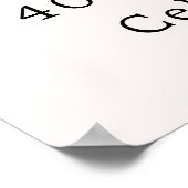 Peach roze bloemstukken nummer 40e verjaardag welk poster (Hoek)