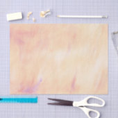 Peach roze marmer Waterverf Patroon Tissuepapier (Craft)