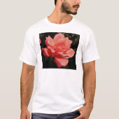  Peach Roze roze bloem T-shirt (Voorkant)
