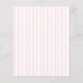 Peach | Roze Rozen Bloemen 70e verjaardag Uitnodig (Achterkant)