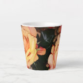 Peach Rozen Latte Mok (Voorkant)