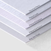 Peach Rozen tabel nummer Kaarten (Papieren Hoek)