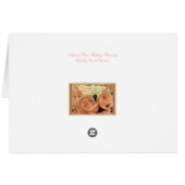 Peach Rozen Wedding Blessings (Achterkant Horizontaal)