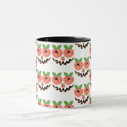 Peach Seamless Patroon Mok (Midden)