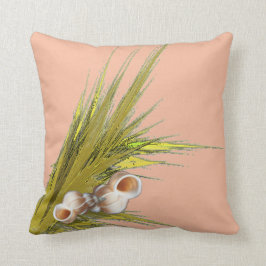 Peach Seashell Kussen