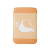 Peach Shell Badmat (Voorkant Verticaal)