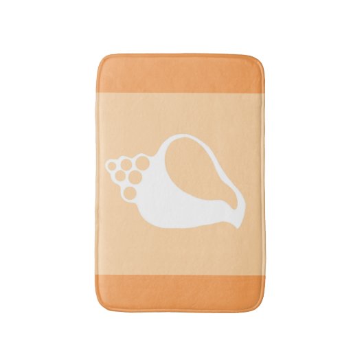Peach Shell Badmat (Voorkant Verticaal)