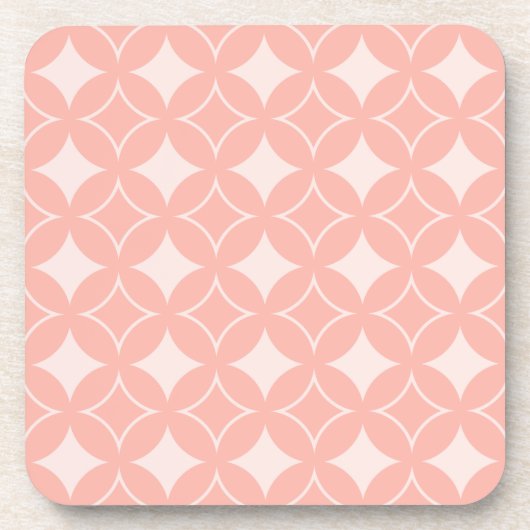 Peach shippo onderzetter (Voorkant)