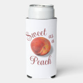 Peach Slim Koelbox Seltzer Blikjeskoeler (Seltzer Achterkant)