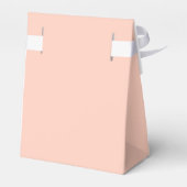 Peach Solid Color Bedankdoosjes (Achterkant)