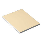 Peach Solid Color Notitieblok (Schuin)