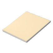 Peach Solid Color Notitieblok (Linkerzijde)