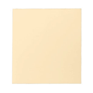 Peach Solid Color Notitieblok