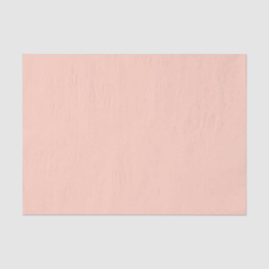 Peach Solid Color Tissuepapier (Voorkant)