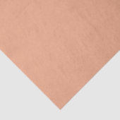 Peach Solid Tissuepapier (Detail)
