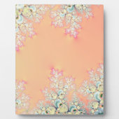 Peach Spring Frost Fractal Fotoplaat (Voorkant)
