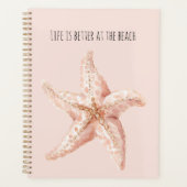 Peach Starfish Better at Beach Planner (Voorkant)
