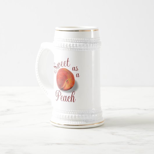 Peach Stein Mok (Voorkant links)
