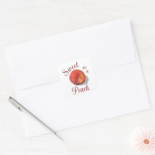 Peach Sticker (Envelop)