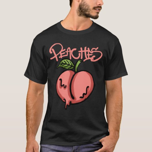 Peach streetwear t-shirt (Voorkant)