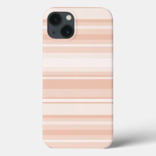 Peach stripes Case-Mate iPhone hoesje