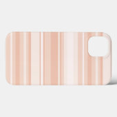 Peach stripes Case-Mate iPhone hoesje (Achterkant (horizontaal))