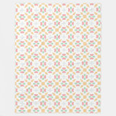 peach sunshine cozy fleece deken (Voorkant)