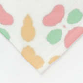 peach sunshine cozy fleece deken (Hoek)