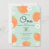 Peach Sweet wordt een uitnodiging voor de eerste v (Voorkant)