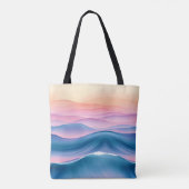 Peach Swell Tote Bag (Achterkant)
